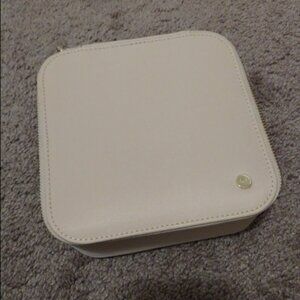 Stoney Clover Lane sunglass travel case in sand beige -- SEE DESCRIPTION